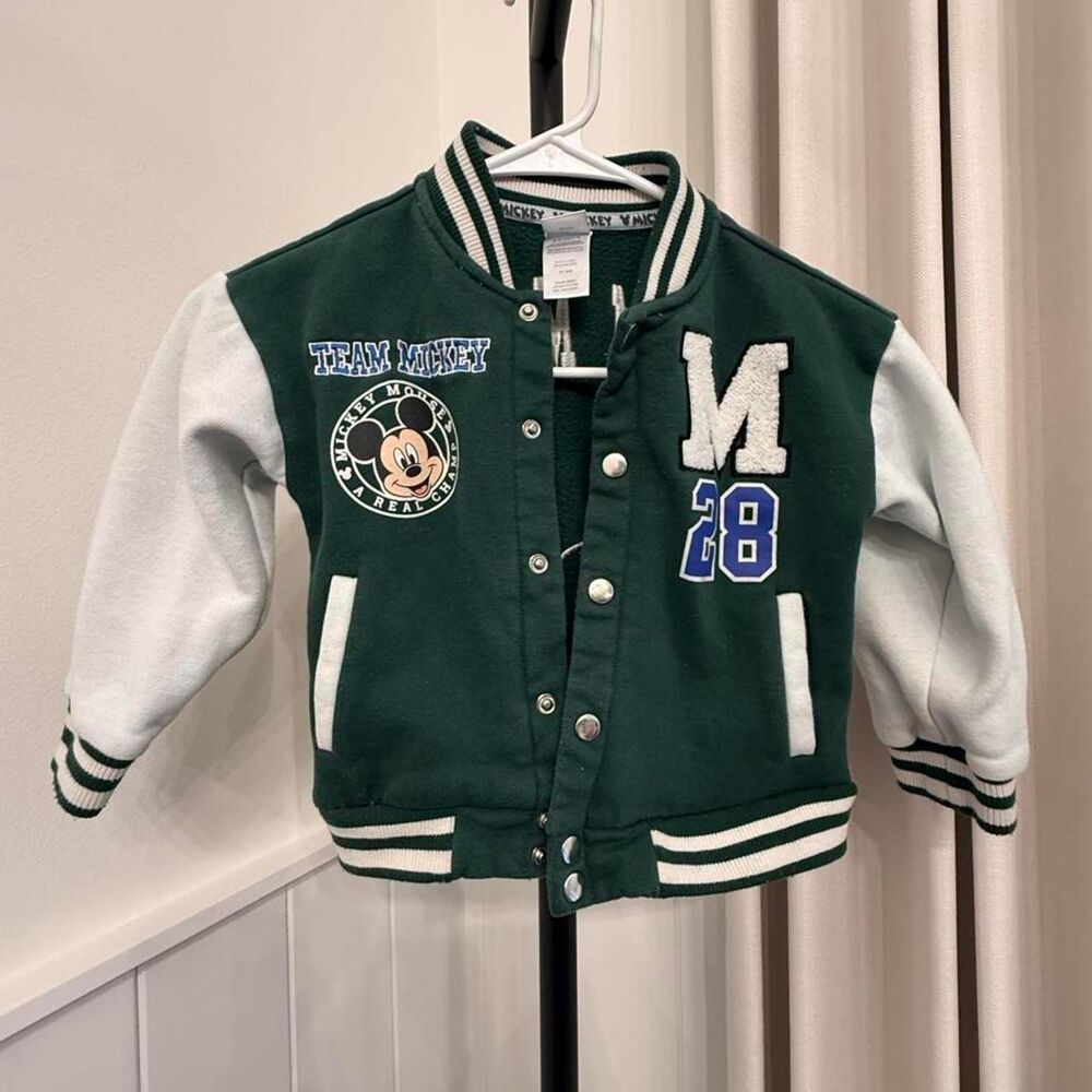 Disney Mickey Mouse Team Mickey Varsity Jacket